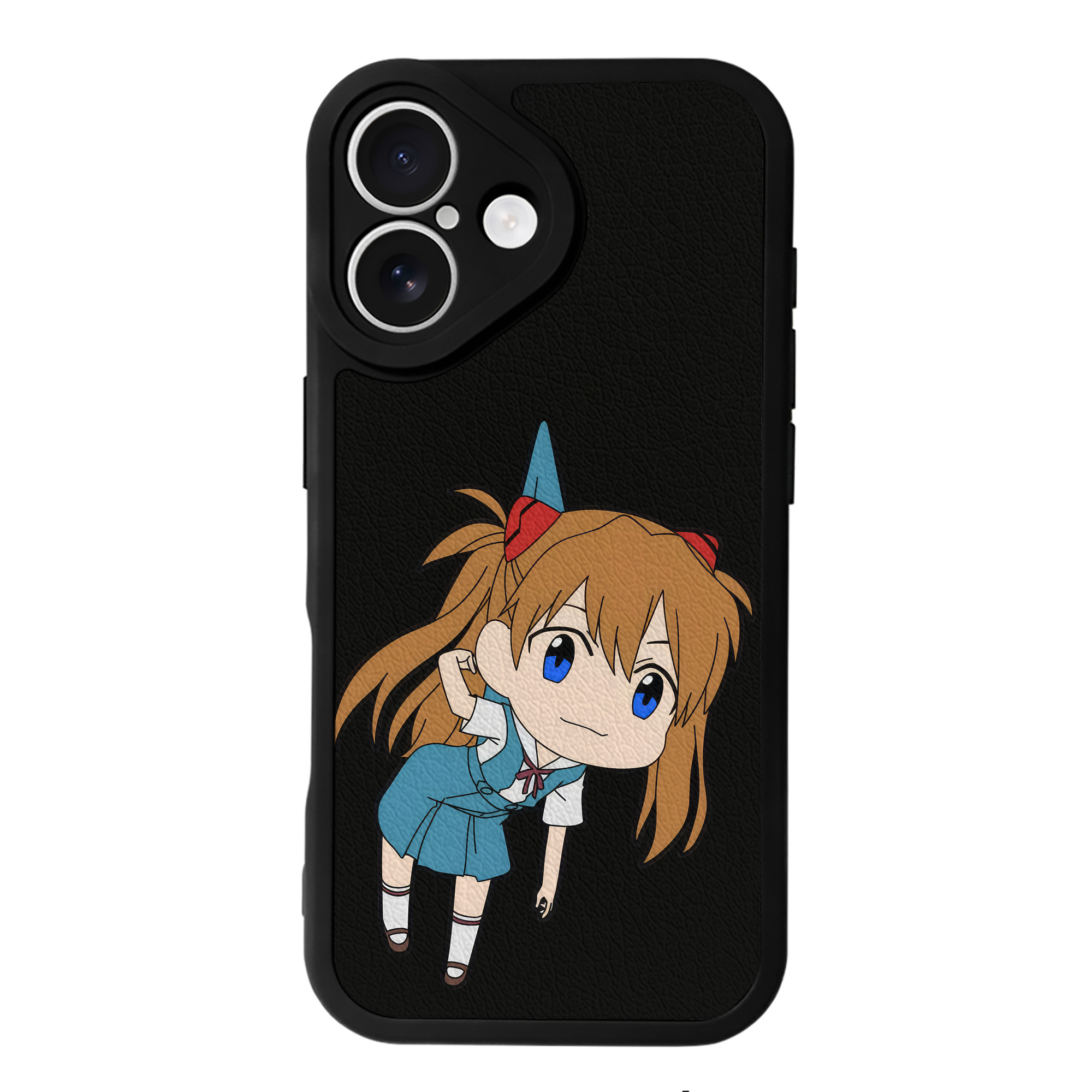 （画像用） EVA 新世紀エヴァンゲリオン 【iPhone 16シリーズ対応】シリコンスマホケース（レザー調） 材質：シリコン